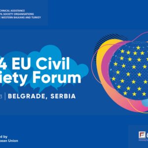 EU Civil Society Forum 2024 Western Balkans and Türkiye