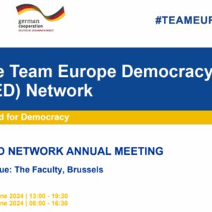 Antonella Valmorbida, Manal Snidi, and Adrien Licha will attend the TED Annual Meeting in Brussels, to be active with speeches and a stand, particularly within Working Group 2 "citizen engagement". 