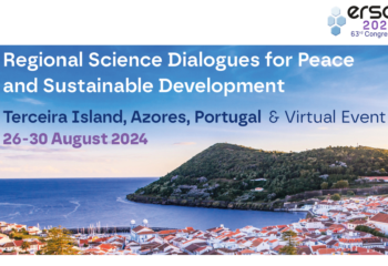ALDA will take part to the 63rd ERSA Congress - Regional Science Dialogues for Peace and Sustainable Development