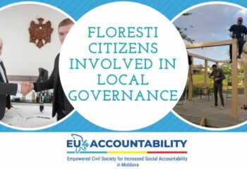 EU4Accountability project: Citizens of Floresti get involved in local governance thanks to EU support