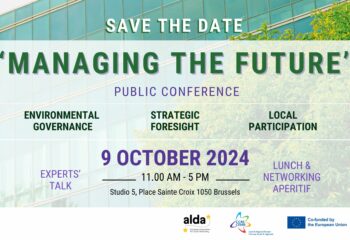 FOSTER Public Conference - Managing the future for environmental resilience