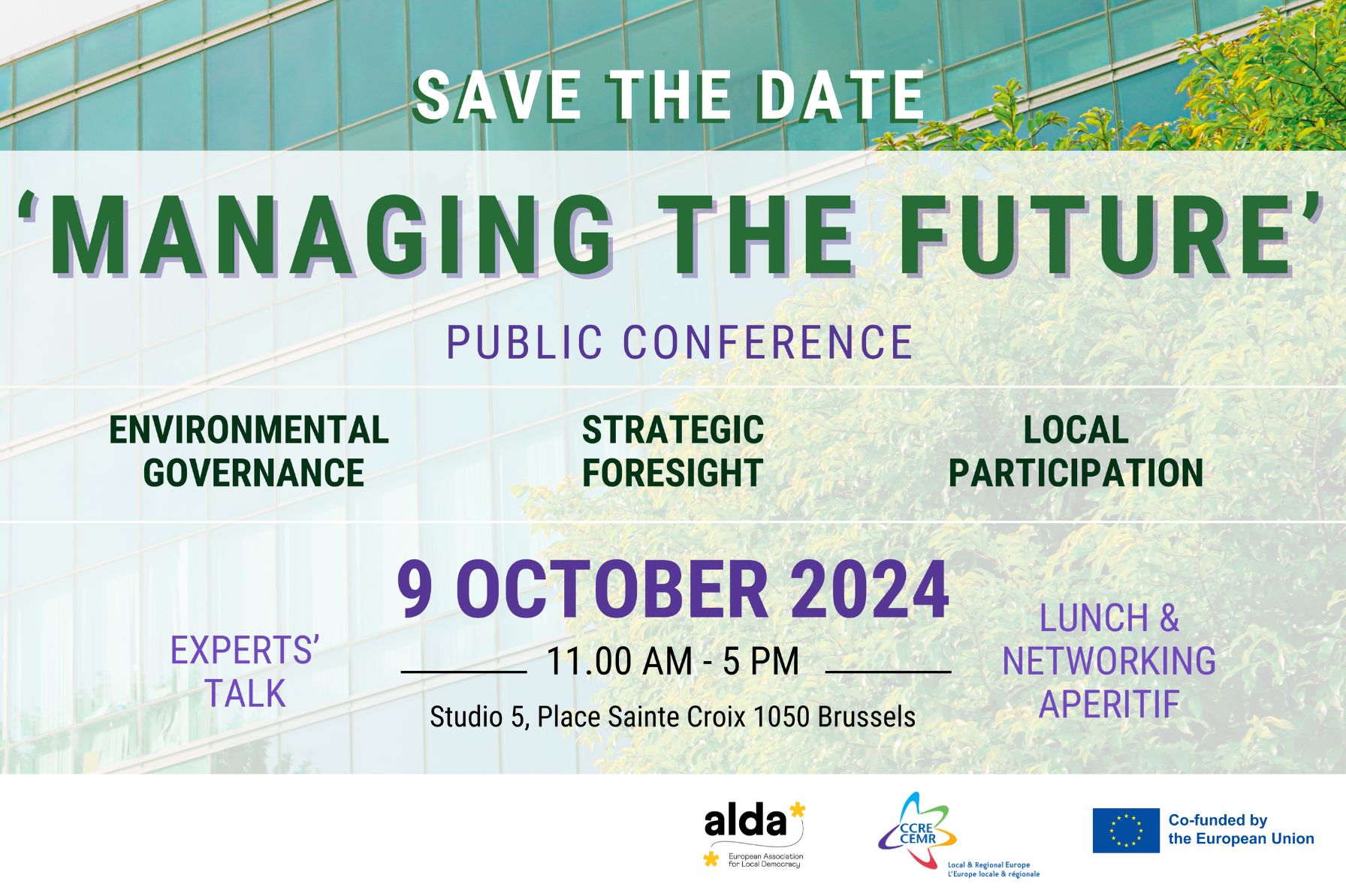 FOSTER Public Conference - Managing the future for environmental resilience