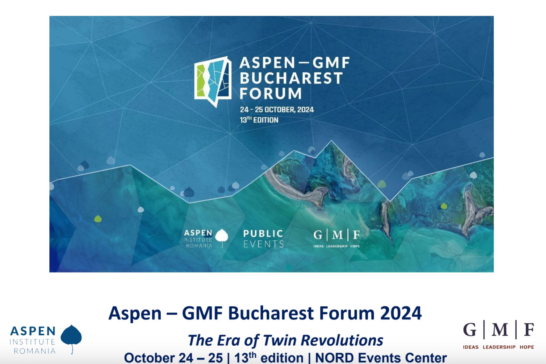 13th edition of the Aspen – GMF Bucharest Forum