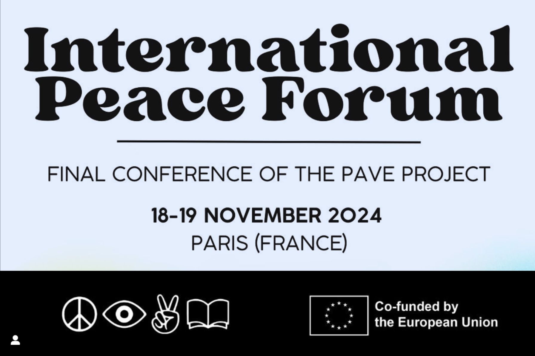 PAVE Final Conference - International Peace Forum