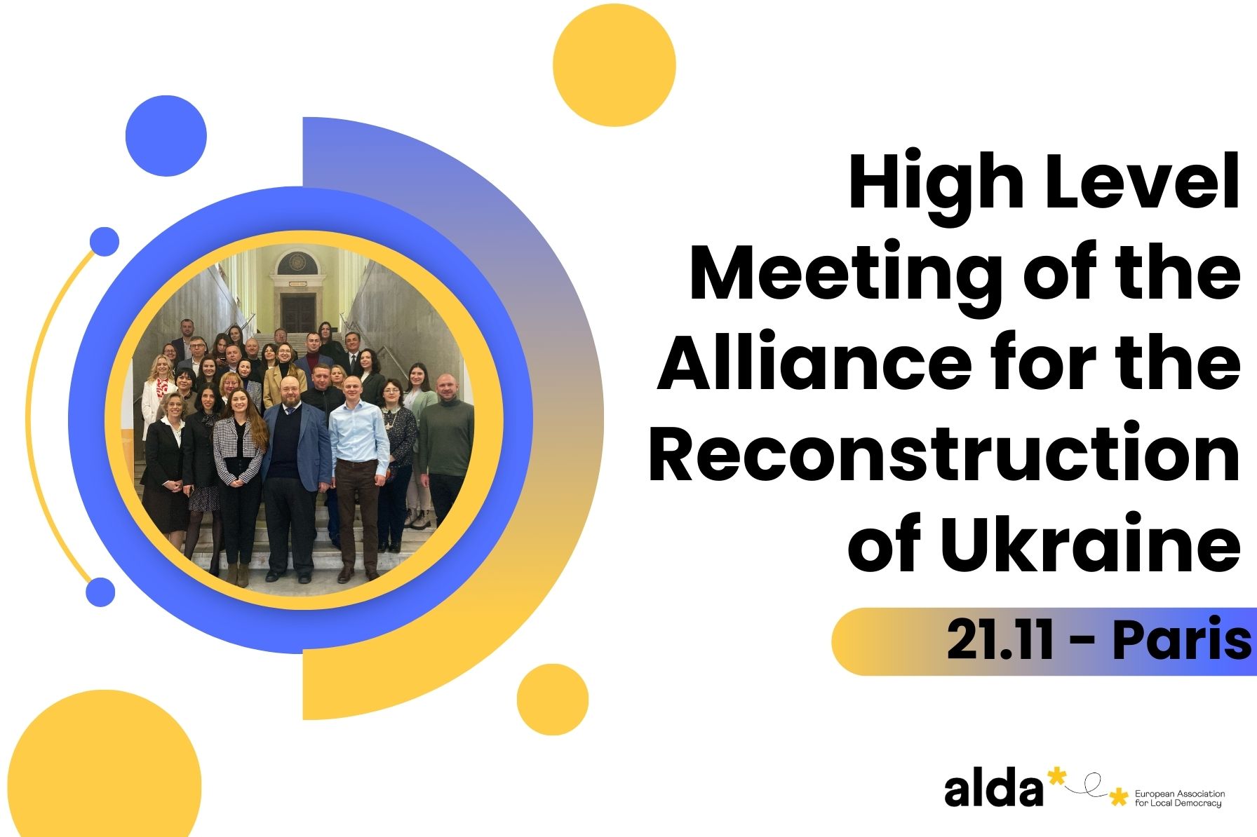 High Level Meeting of the Alliance for the Reconstruction of Ukraine