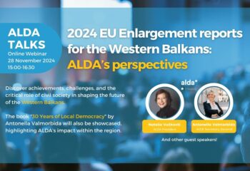 ALDA Talk: 2024 EU Enlargement reports for the Western Balkans