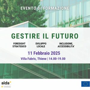 FOSTER Local Training: Gestire il futuro verso comunità più resilienti