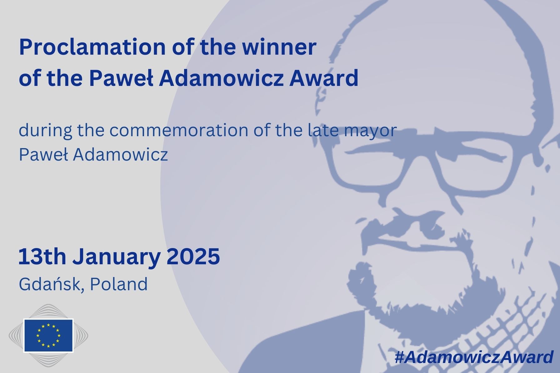 Proclamation of the winner of the Paweł Adamowicz Award