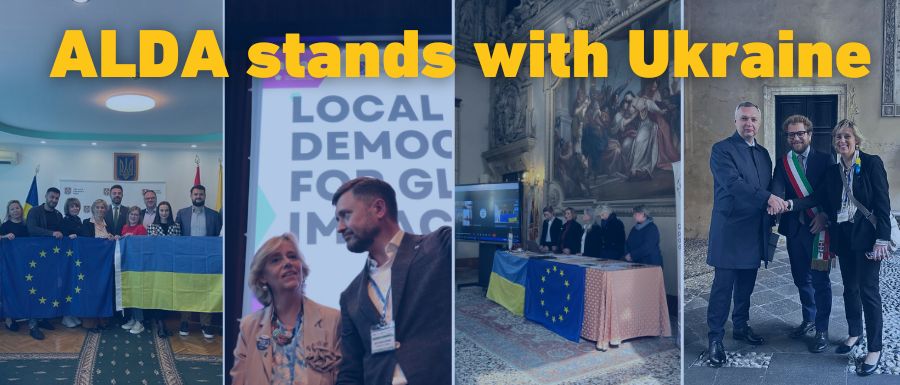 #ALDAforUkraine: Three Years of War in Ukraine – Our Continued Commitment to Democracy and Local Resilience