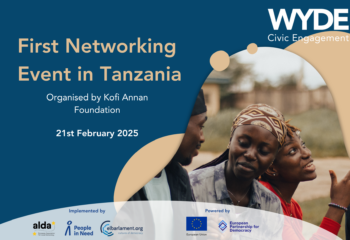 First Networking Event in Tanzania under the WYDE CE project in partnership with Kofi Annan Foundation.