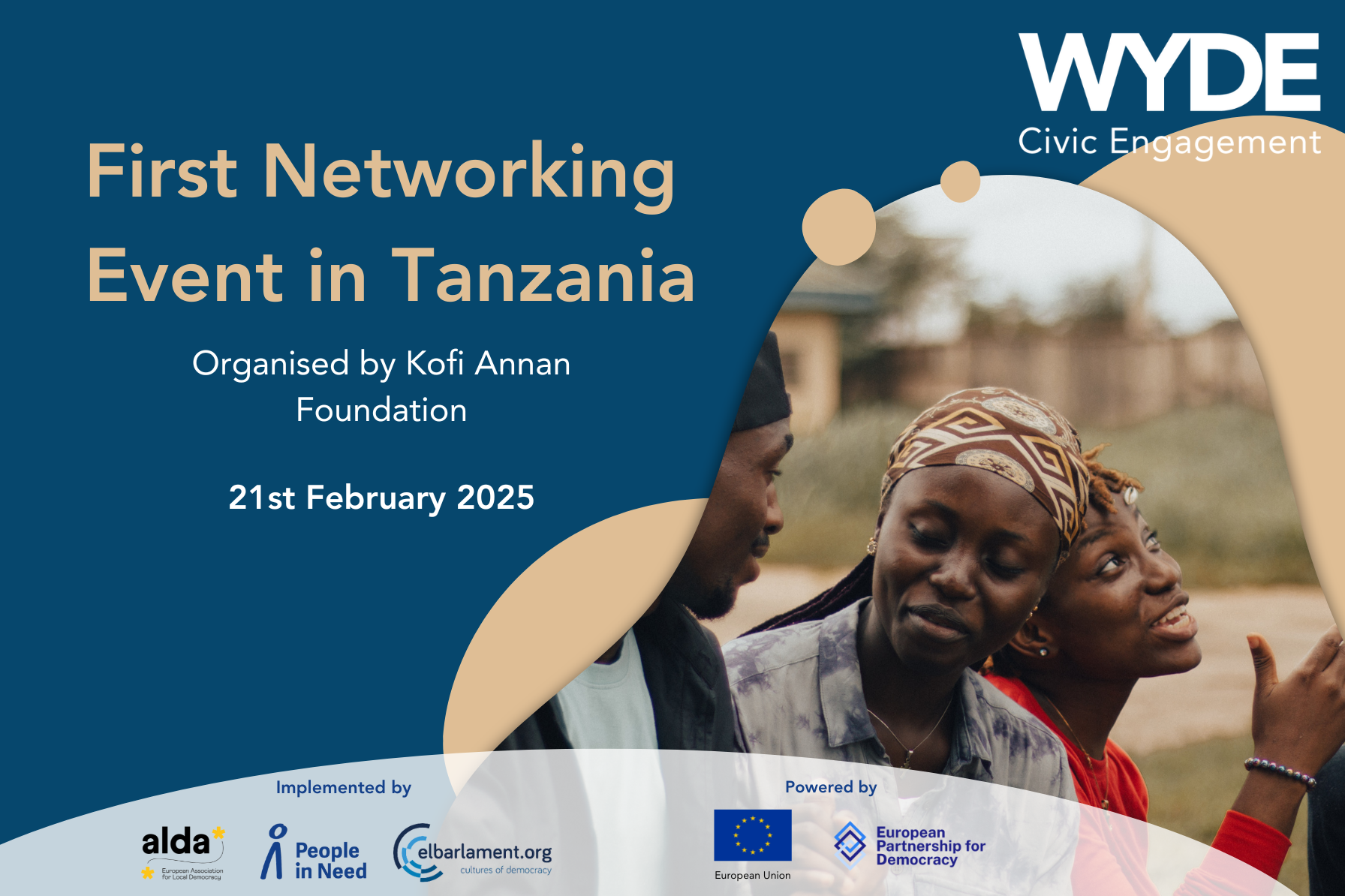 First Networking Event in Tanzania under the WYDE CE project in partnership with Kofi Annan Foundation.